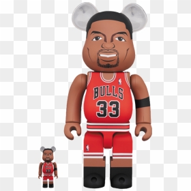 Chicago Bulls Bearbrick, HD Png Download - scottie pippen png