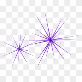 Purple Starbursts - Triangle, HD Png Download - blue starburst png