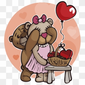 Storybook Witches Snow White, Sleeping Beauty, Wizard - Bear Teddy Love Png, Transparent Png - cartoon snow png