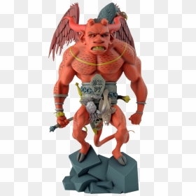 12 - First Hellboy Statue, HD Png Download - hellboy png