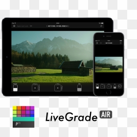 Livegrade, HD Png Download - ipad .png
