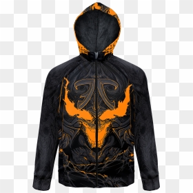 Halloween Demon Jacket Shop Front Png Jacket Clipart - Hoodie, Transparent Png - fnatic png