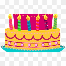 Amazing Birthday Cake Clip Art Slice Happy Clipart - Cake Birthday Clipart Png, Transparent Png - birthday cake clip art png
