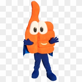 Transparent Thumbs Up And Down Png - Mascot, Png Download - thumbs up and down png