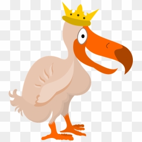Dodo Bird With Crown, HD Png Download - dodo bird png