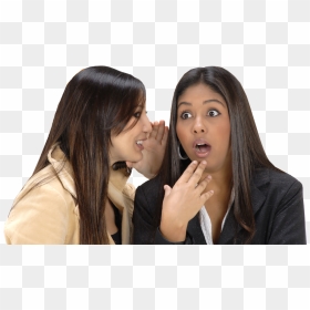 I Stay Away From Gossip - Whispering In Ear Png, Transparent Png - gossip png