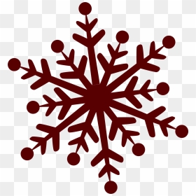 Snowflake Cartoon Drawing - Desenhos Floco De Neve, HD Png Download - red snowflake png