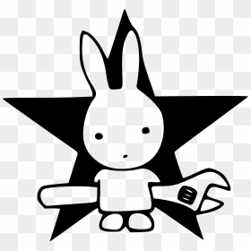 Direct Action Rabbit, HD Png Download - bunny rabbit png