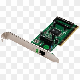 Gigabit Ethernet Pci Network Interface Card, Low - Network Interface Card, HD Png Download - ethernet png