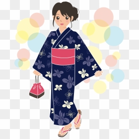Summer Kimono Clip Arts - Kimono Clipart, HD Png Download - kimono png