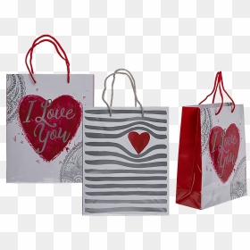 Sac Cadeau St Valentin, HD Png Download - gift bag png