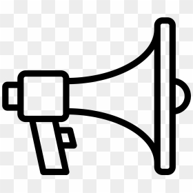 Transparent Megaphone Clipart Png - Icons Megaphonw Png, Png Download - megaphone clipart png