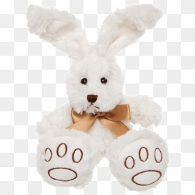 Easter Bunny Rabbit Bunkin White 30cm Standing - Stuffed Toy, HD Png Download - bunny rabbit png