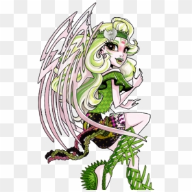 Blonde Monster High Characters, HD Png Download - claro png