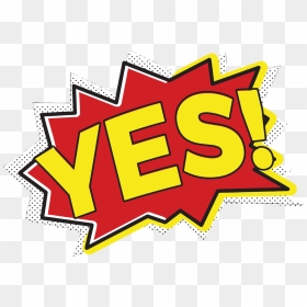 Yes Clipart Transparent, HD Png Download - yes.png
