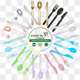 Circle, HD Png Download - cubiertos png