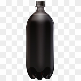Large Black Bottle Png Clipart, Transparent Png - nail polish bottle png