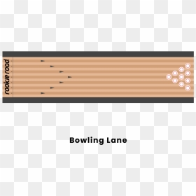 Wood, HD Png Download - bowling lane png