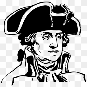 George Washington Clipart - George Washington General Hat, HD Png Download - 4th of july clipart png