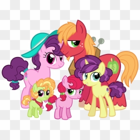 Big Mac And Sugar Belle Foal, HD Png Download - my little pony group png