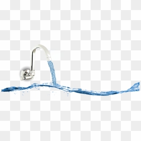 Water Splash From Tap, HD Png Download - tap png