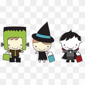 Transparent Halloween - Halloween For Kids Png, Png Download - cartoon kids png