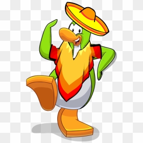 Fish Taco Clipart Taco Man - Background Clipart Transparent Club Penguin Transparent, HD Png Download - sombrero.png