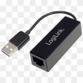 Product Image - Logilink Usb 2.0 Lan, HD Png Download - ethernet png