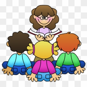 Family Reading And Pajama Night - Guided Reading, HD Png Download - teacher clip art png