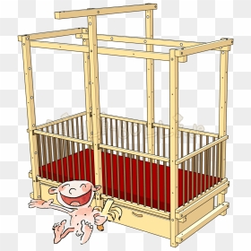 Bunk Bed , Png Download - Infant Bed, Transparent Png - baby crib png