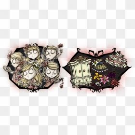 Don T Starve Together Wendy Skins, HD Png Download - wendy's png
