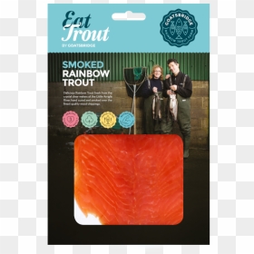 Tasty Ready To Enjoy Trout - Smoked Salmon, HD Png Download - rainbow trout png