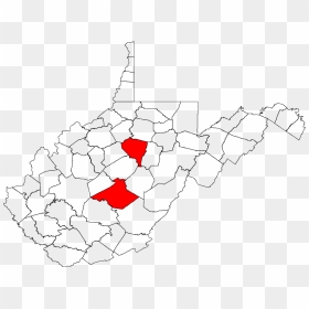 Wv - West Virginia Map Vector, HD Png Download - vhv