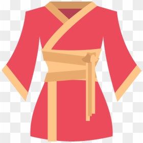 Kimono Emoji Clipart - Emoji, HD Png Download - kimono png