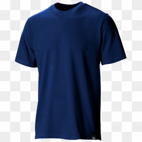 Plain Blue T-shirt Transparent Background Png - Plain Blue T Shirt Png, Png Download - blue t shirt png