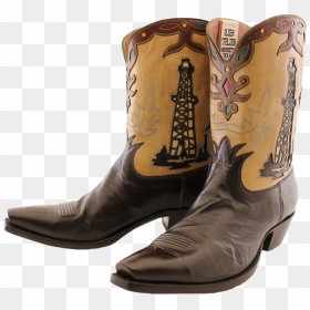 Oil Derrick Cowboy Boots, HD Png Download - oil derrick png