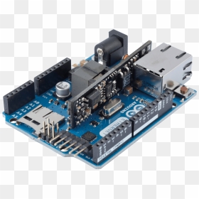 Arduino Ethernet Shield 2 With Poe , Png Download - Arduino Ethernet Shield Poe, Transparent Png - ethernet png