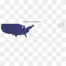 United States Vector Simple, HD Png Download - blank map of usa png