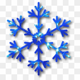 #blue #snowflake #overlay - Clip Art, HD Png Download - blue snowflakes png