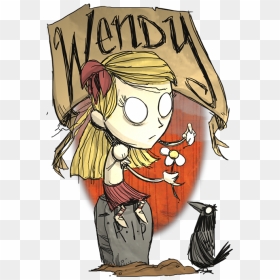 Bigwendy - Dst Don T Starve Wendy, HD Png Download - wendy's png