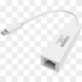 Converts A Usb Port On A Laptop Into An Rj45 Ethernet - Cat6 To Usb C, HD Png Download - ethernet png