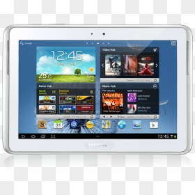 Samsung Note White - Samsung Galaxy Note Gt N8000, HD Png Download - samsung tablet png