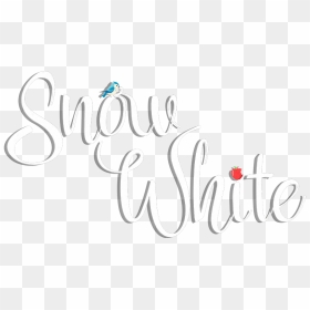 Calligraphy, HD Png Download - snow white and the seven dwarfs png