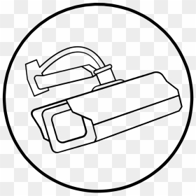 Line Art, HD Png Download - cctv png