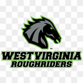 West Virginia Roughriders Logo, HD Png Download - wv png