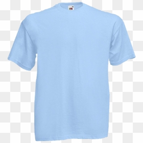 Plain Blue T-shirt Png Image - Comfort Wash Soothing Blue, Transparent Png - blue t shirt png