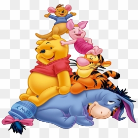Holiday Clipart Winnie The Pooh - Cartoon Drawing Of Winnie The Pooh, HD Png Download - holiday clipart png