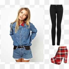 Here Are Some Of The Different Gwen Stefani Inspired - Plaid, HD Png Download - gwen stefani png