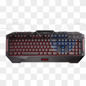 Asus Cerberus Keyboard Mkii, HD Png Download - pc mouse png