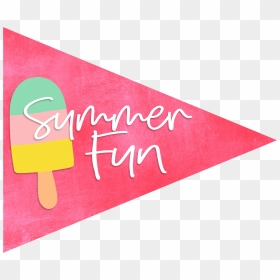 Summer Fun Party Flags - Padlock, HD Png Download - party flags png